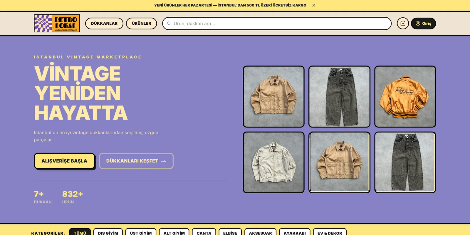 RetroLokal ekran görüntüsü